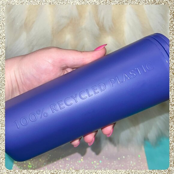 💜 ♻️ 2025 Starbucks Purple/Blue Recycled 6 Piece Collection NWT - Picture 9 of 12